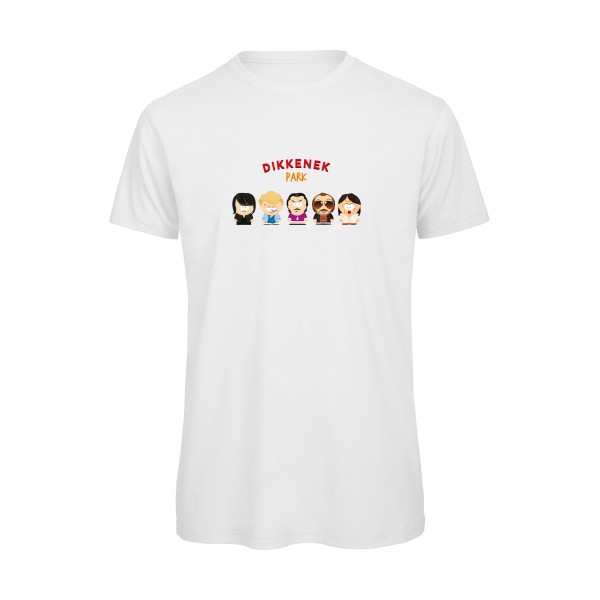 DIKKENEK PARK - B&C - T Shirt organique Homme - T-shirt bio humour belge - thème cinema -