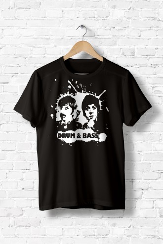 Online evening beatles drum and bass t shirt two piece