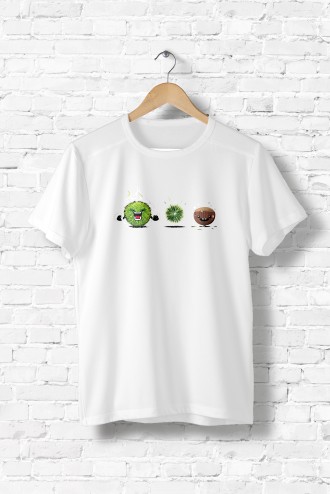 t shirt enfant marron